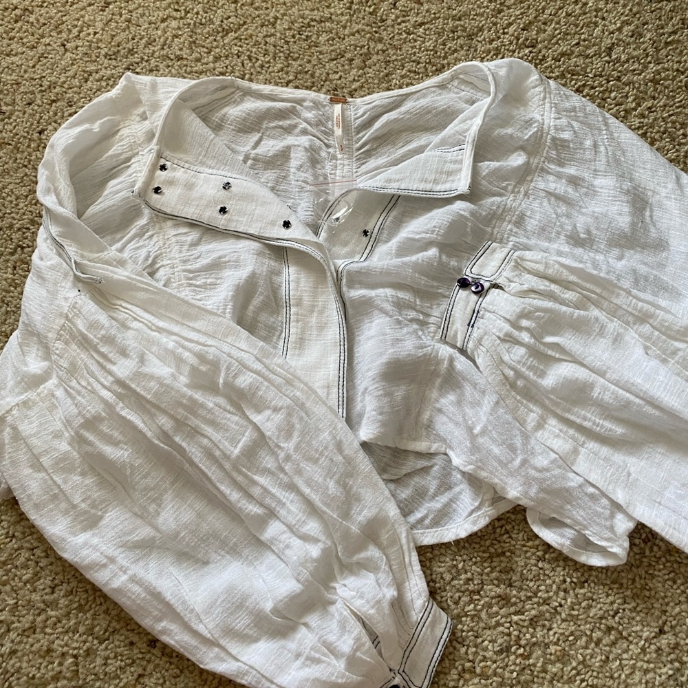 Free people long sleeve worn once